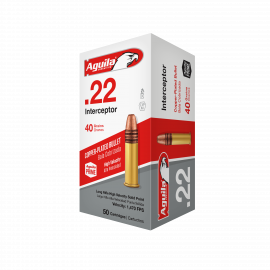 AGUILA AMMUNITION 22 LR INTERCEPTOR 