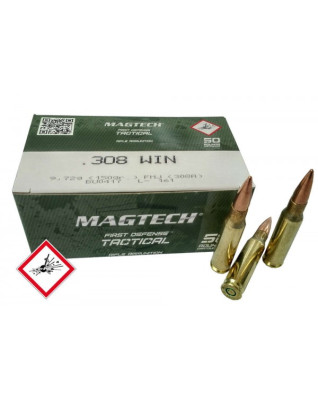 Magtech Tactical 308 Win 150gr FMJ Rifle Ammunition