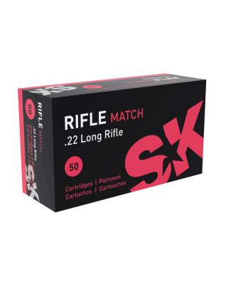 SK Rifle Match 22lr Ammo