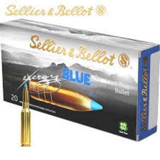 Sellier Bellot None Toxic Ammunition .308 Winchester 165gr eXergy Blue TXRG Lead Free™ Rifle Ammunition