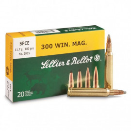 Sellier & Bellot 300 WM (Winchester Magnum) 180g SPCE