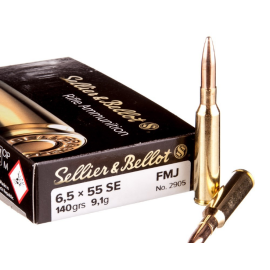 Sellier Bellot 6.5x55 140g FMJ